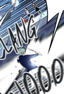 Yuni Sona hit by Baam's attack.
