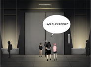 Elevator exit 13