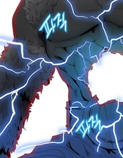 A hole in Jeok's body