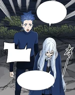 Machenny rise up from the pressure of Zahard's presence