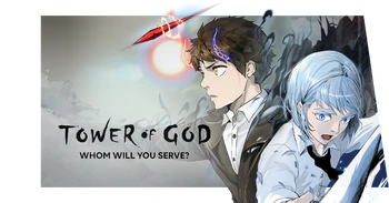 The Tower of God banner used in the Webtoon English version's home page[3][4]