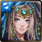 No. 2551 Indigo Feathers - Scrubia
