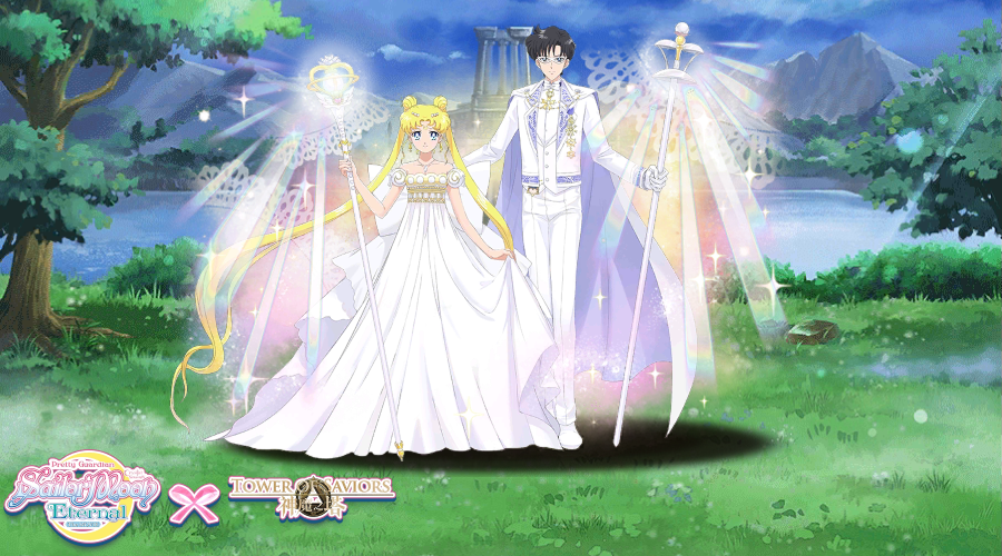 neo queen serenity and king endymion wallpaper