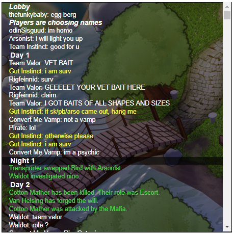 Town of Salem - List of Vet Baits