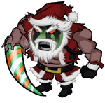 War-Torn Santa