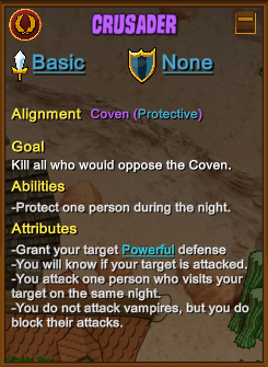 Town of Salem - The Coven Roles (Coven All Any)