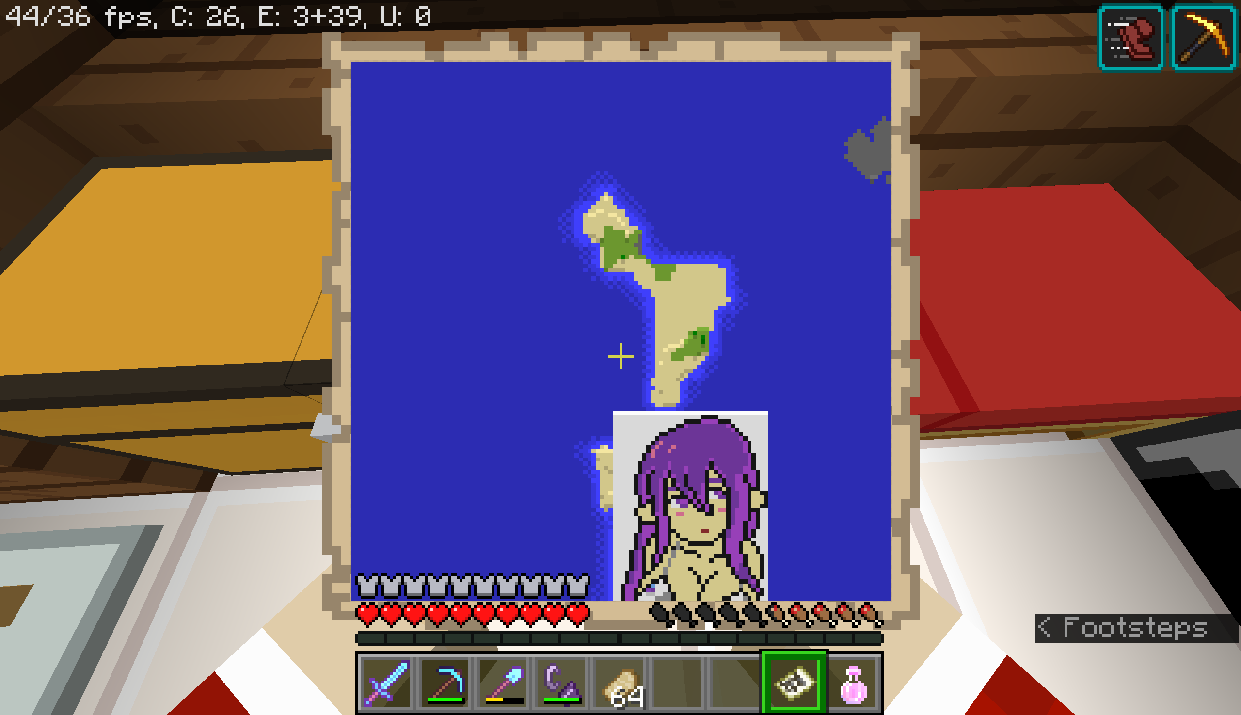 Nyan Cat (Pixel Art) Minecraft Map