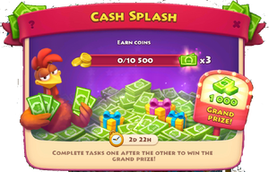 Cash Splash Task