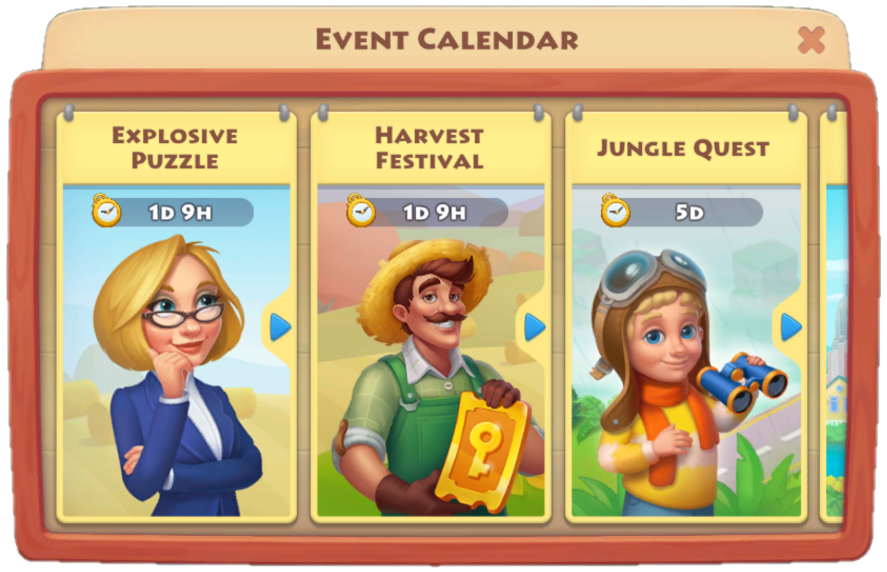 Event Calendar Township Wiki Fandom