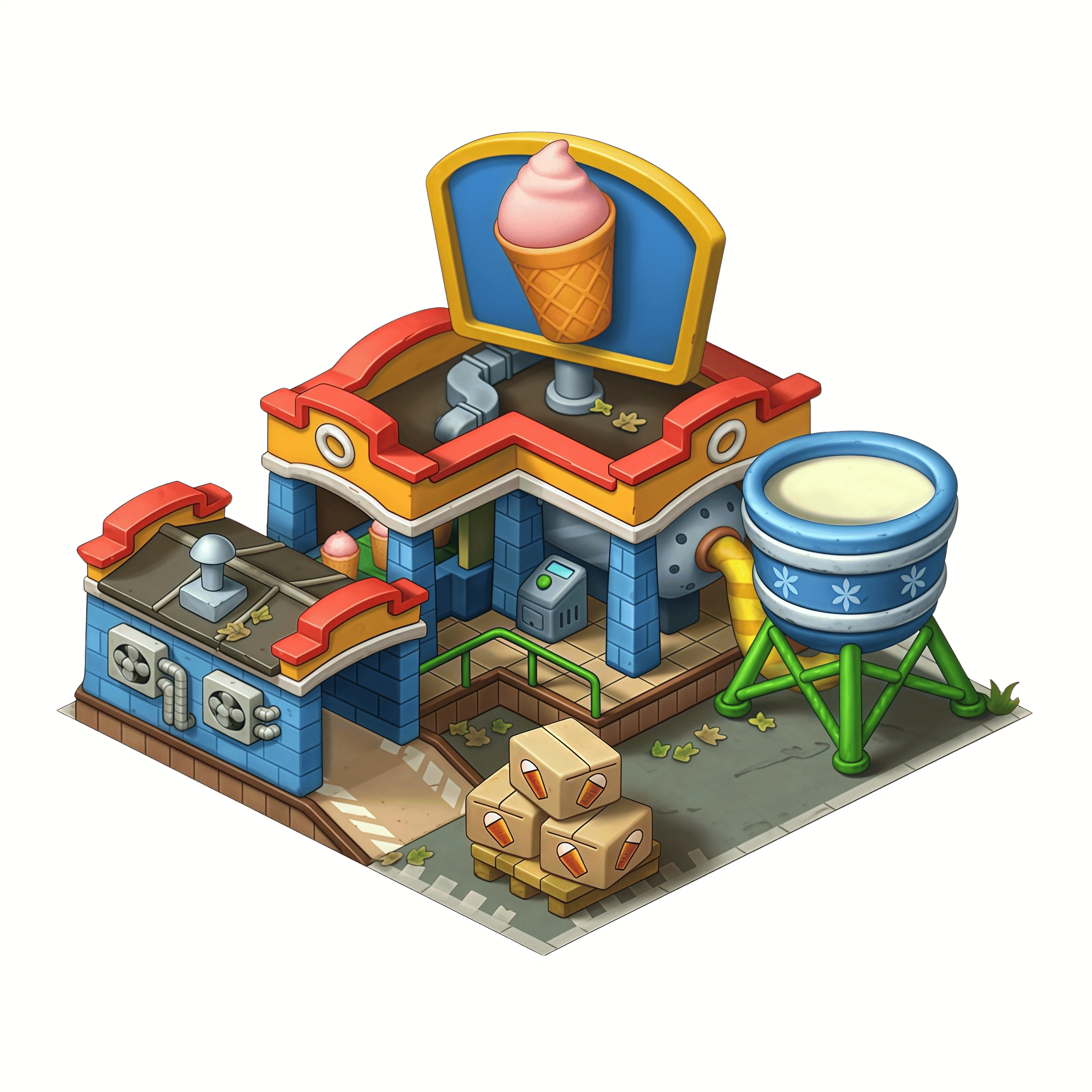 Ice Cream Factory Township Wiki Fandom