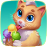 Ice Cream Cat Win in the Prize Wheel in the: Bubble Gum Festival/3 Arcade Fever March 2022 (added v7.5.0)