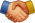 Friends Handshake Icon