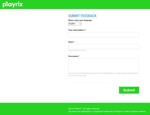 Playrix Report An Issue