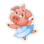 Sticker- Pig3