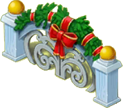 Christmas Fence (2 Cash)