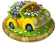 Car Flower Bed