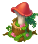 Mushroom Stump 34