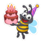 Sticker- Bee2