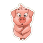 Sticker- Pig2