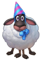 Sweet Birthday Event Birthday Sheep Skin