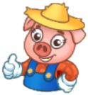 Farmer Pig ⭐️ Harvest Festival Golden Ticket November-December 2021