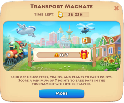 Transport Magnate Personal Goal