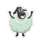 Sticker- Sheep3