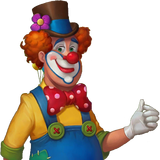 Amusement Park Clown