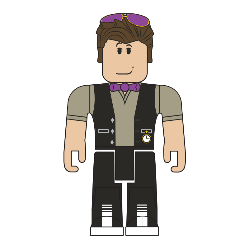 Purple Roblox Rich Boy Avatar