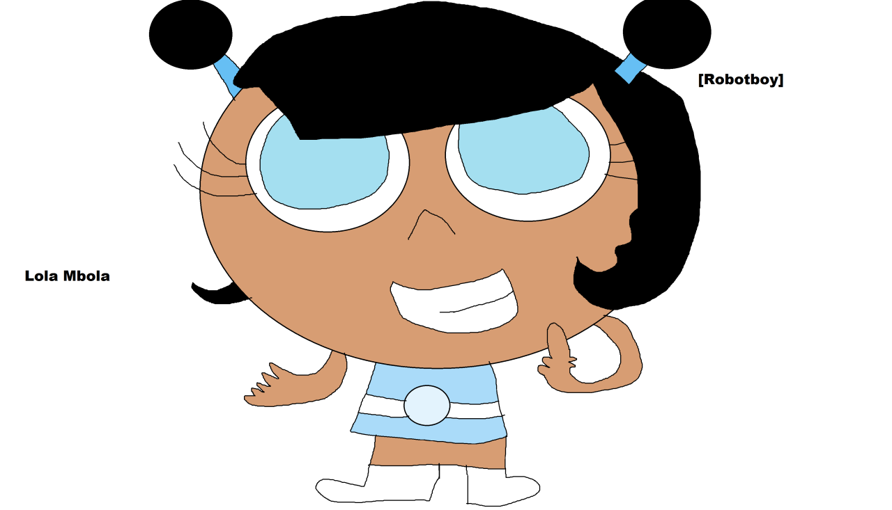 Black Characters in Animation — Lola Mbolắ (Robotboy)