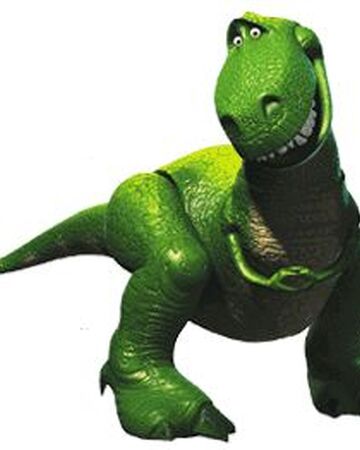 the t rex from toy story