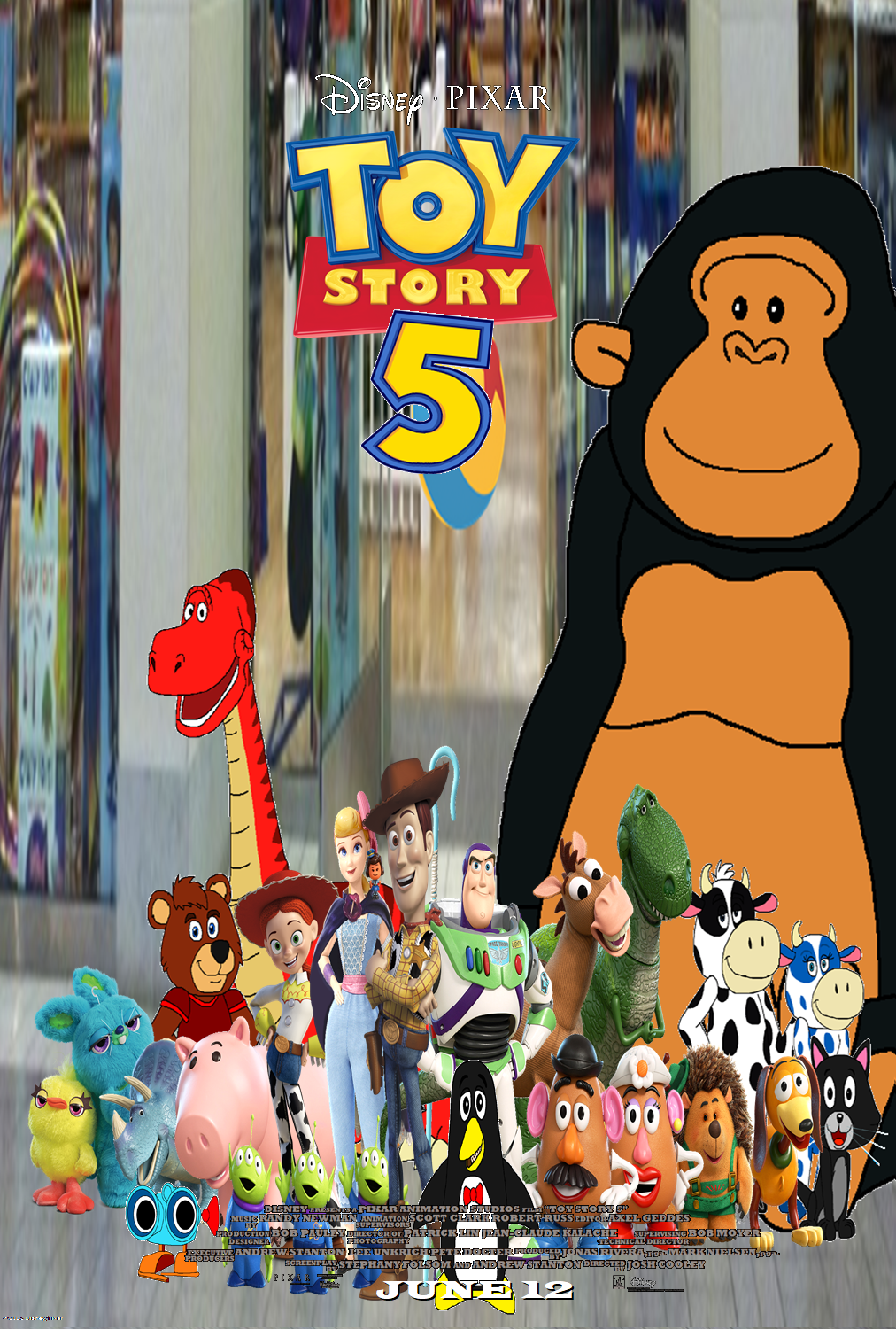 Toy story 5 characters cheap