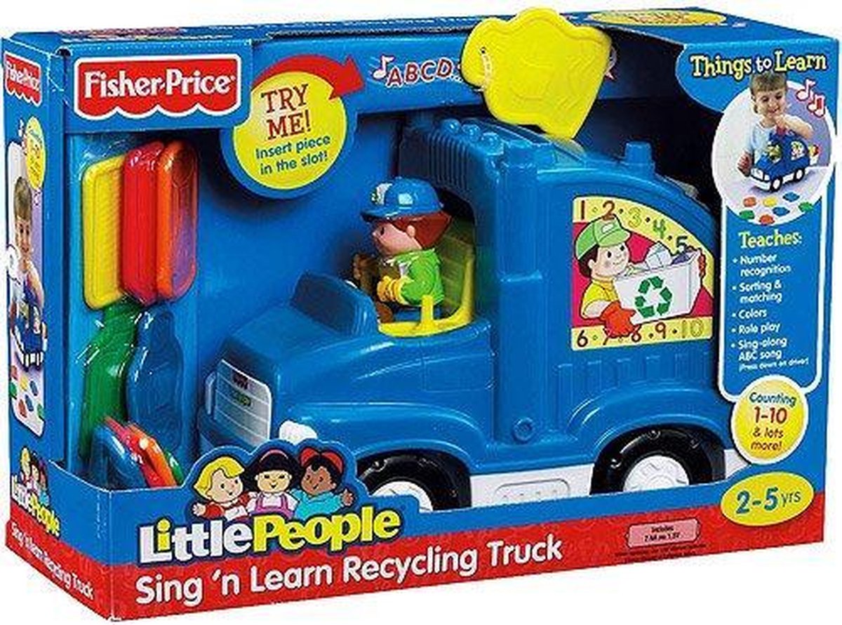 Sing n Learn Recycling Truck Toys That Make Noise Wiki Fandom