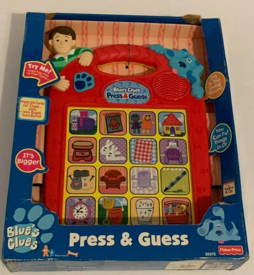 Blue's Clues Press & Guess Toys That Make Noise Wiki Fandom