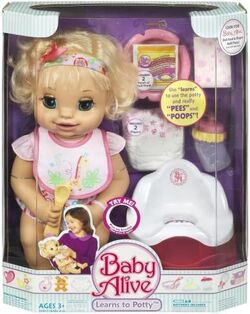 Baby alive 2007 outlet learns to potty