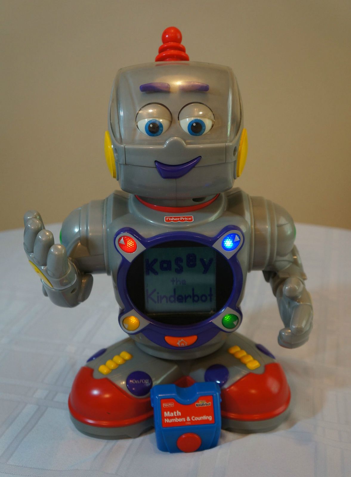 Details about   Fisher Price Kasey the Kinderbot French Software Cartridge NIB 