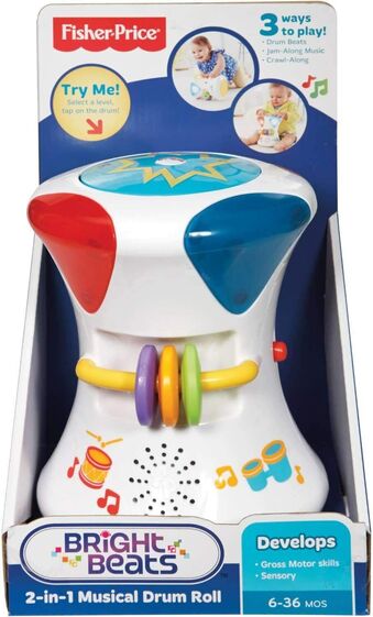 Fisher price laugh sale and learn drum