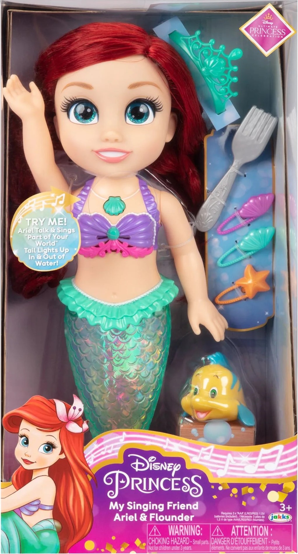 My Singing Friend Ariel And Flounder Toys That Make Noise Wiki Fandom