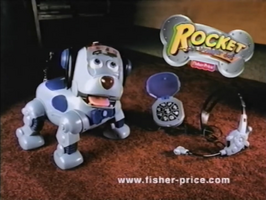 Fisher price robot dog hot sale