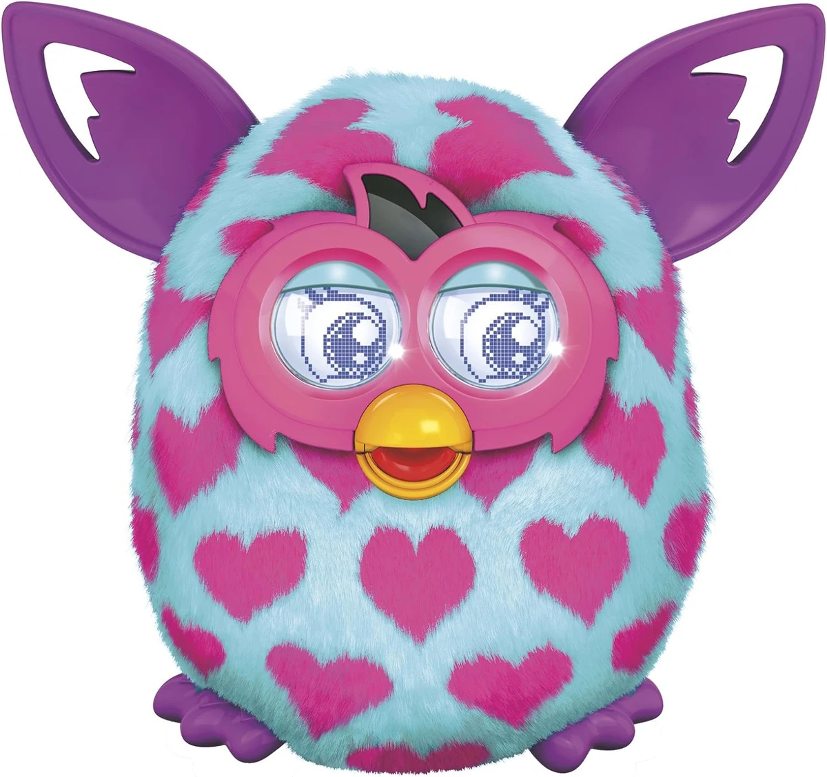Furby Boom 2013 Sweet Heart Hasbro – Coeurs Fuschia Et Turquoise