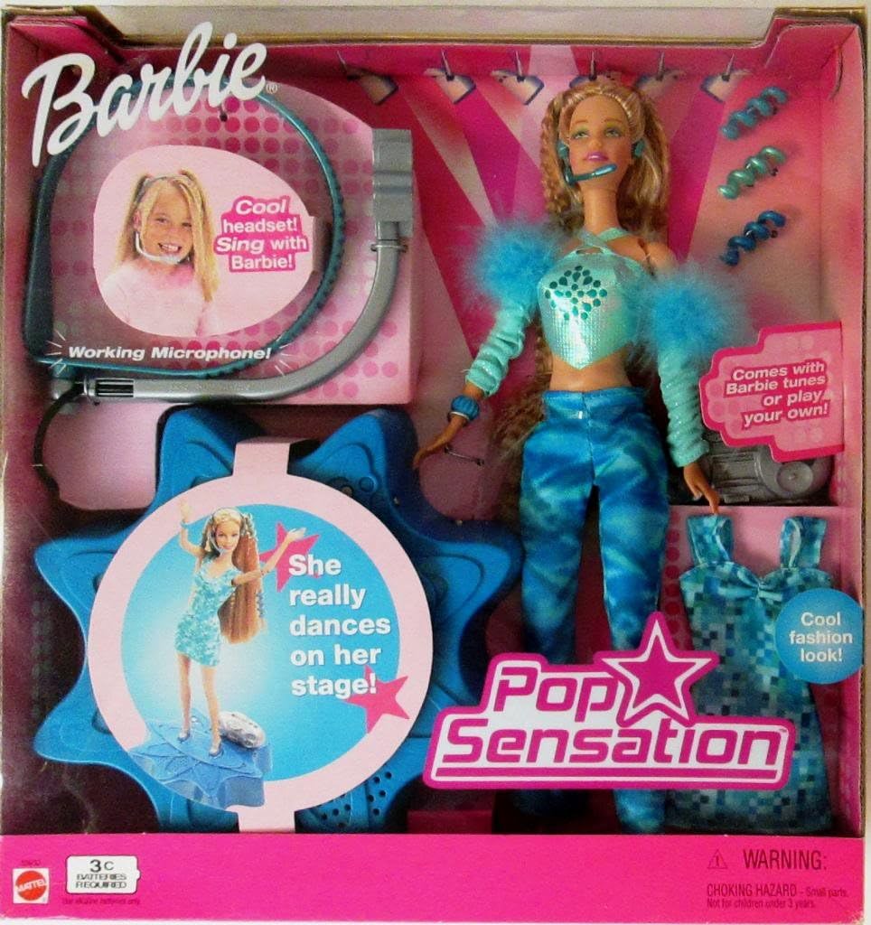 Barbie Sing-Along Toy Microphone