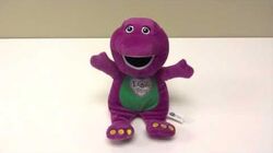 Barney singing plush new arrivals