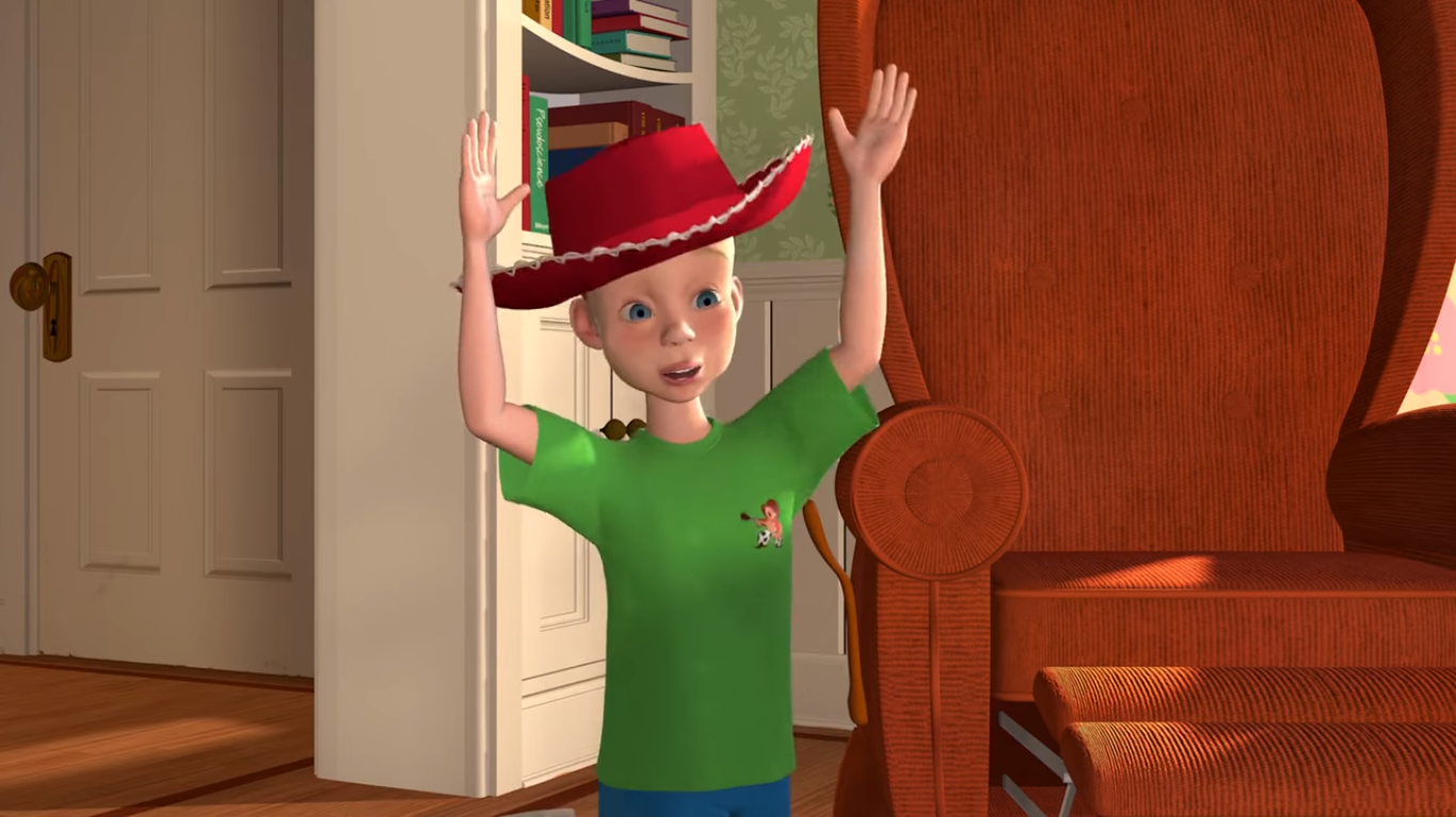 how old is andy in toy story 1
