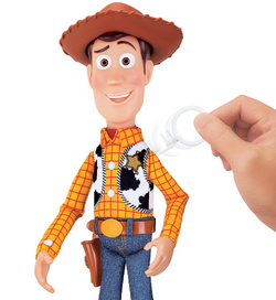 Pull String Woody Talking Action Figure Thinkway Toys Toy Story Merchandise Wiki Fandom