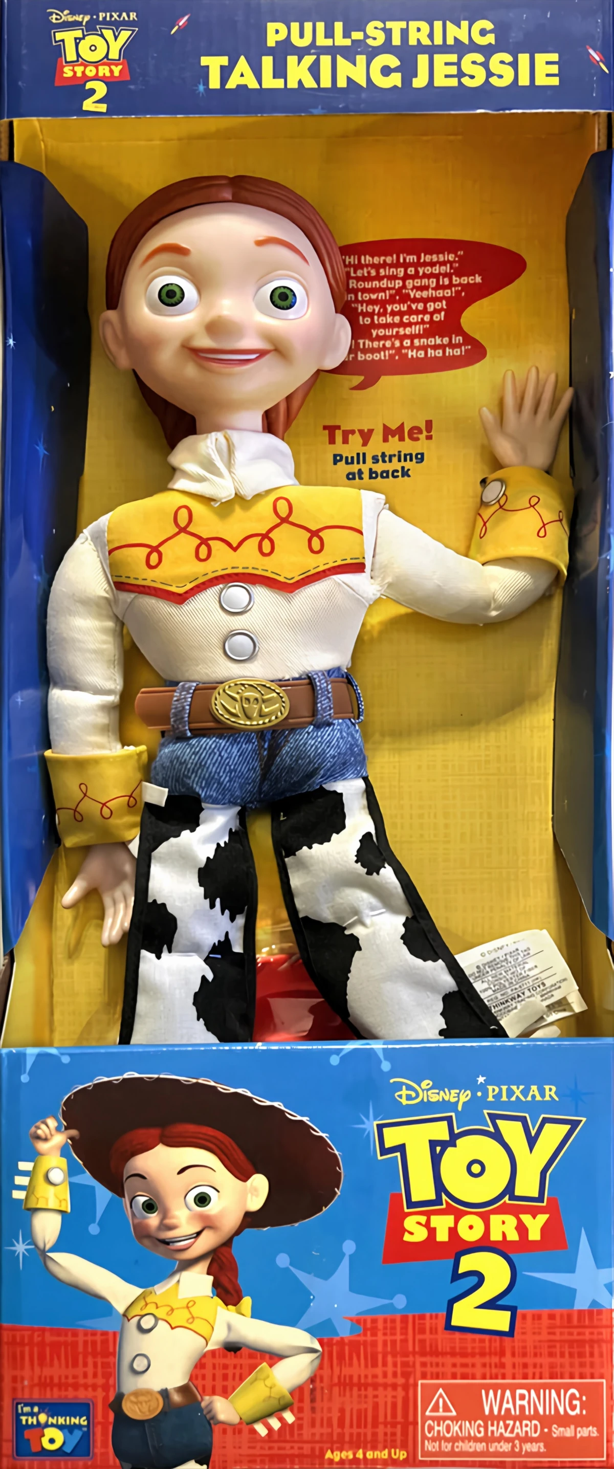 Pull-String Talking Jessie (Thinkway Toys, 1999) | Toy Story