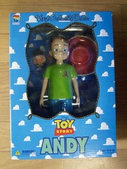 Medicom Andy Vinyl Collectible | Toy Story Merchandise Wiki Medicom Andy Vinyl Collectible | Toy Story Merchandise Wiki