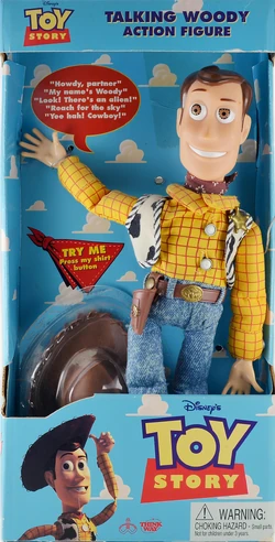Talking Woody Action Figure (Push Button) | Toy Story Merchandise