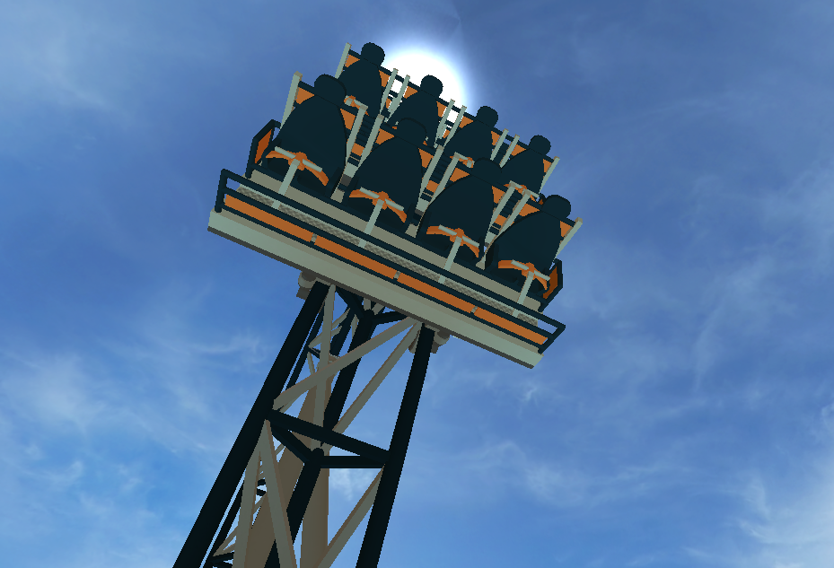 Beyond vertical drop coaster Theme Park Tycoon 2 Wikia Fandom