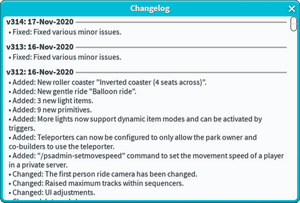 Changelog Theme Park Tycoon 2 Wikia Fandom - roblox mouse target filter