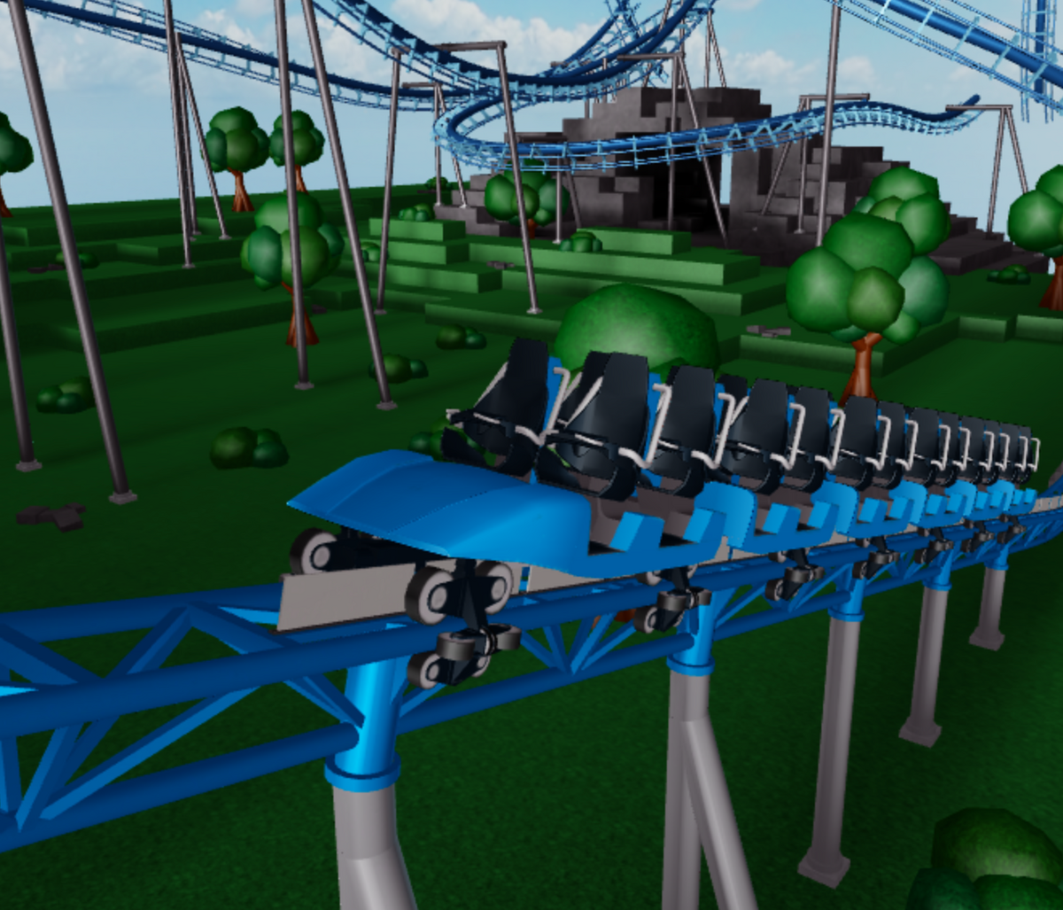 Roller Coaster Tycoon World New Typhoon Ride Mini Update!